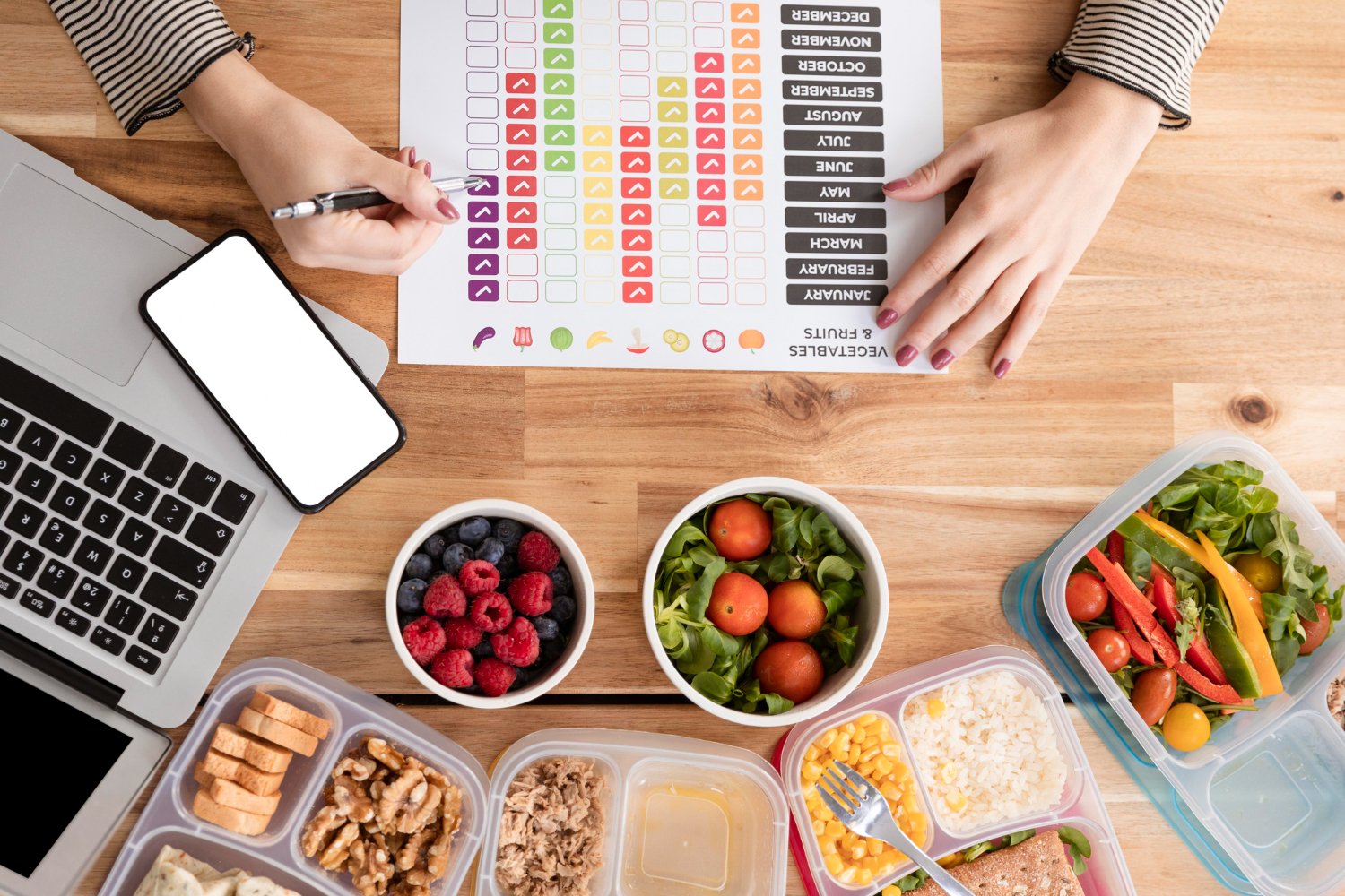 Planejamento de Refeições Fit: Por Que Ter as Receitas Impressas Facilita Tudo